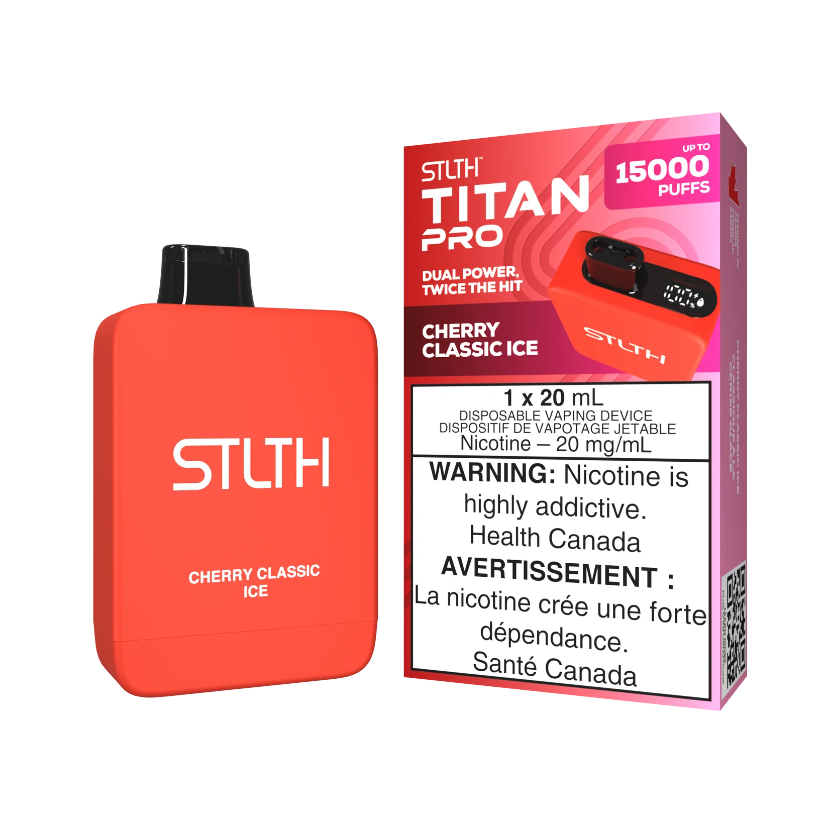 STLTH TITAN PRO CHERRY CLASSIC ICE