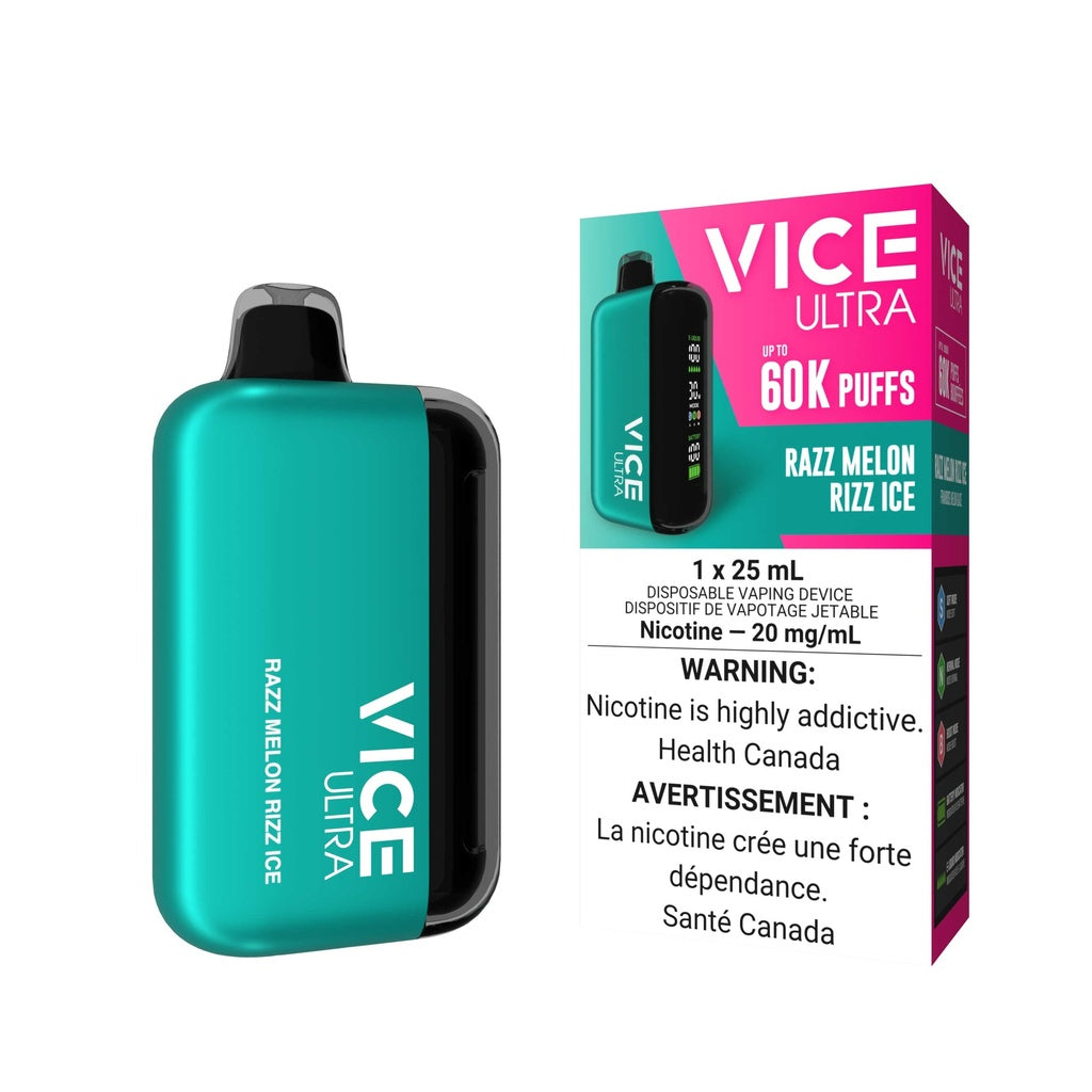 VICE ULTRA RAZZ MELON RIZZ ICE
