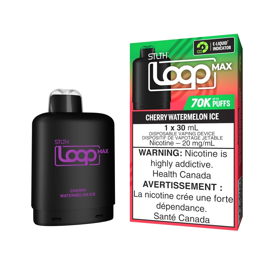 STLTH LOOP MAX POD CHERRY WATERMELON ICE