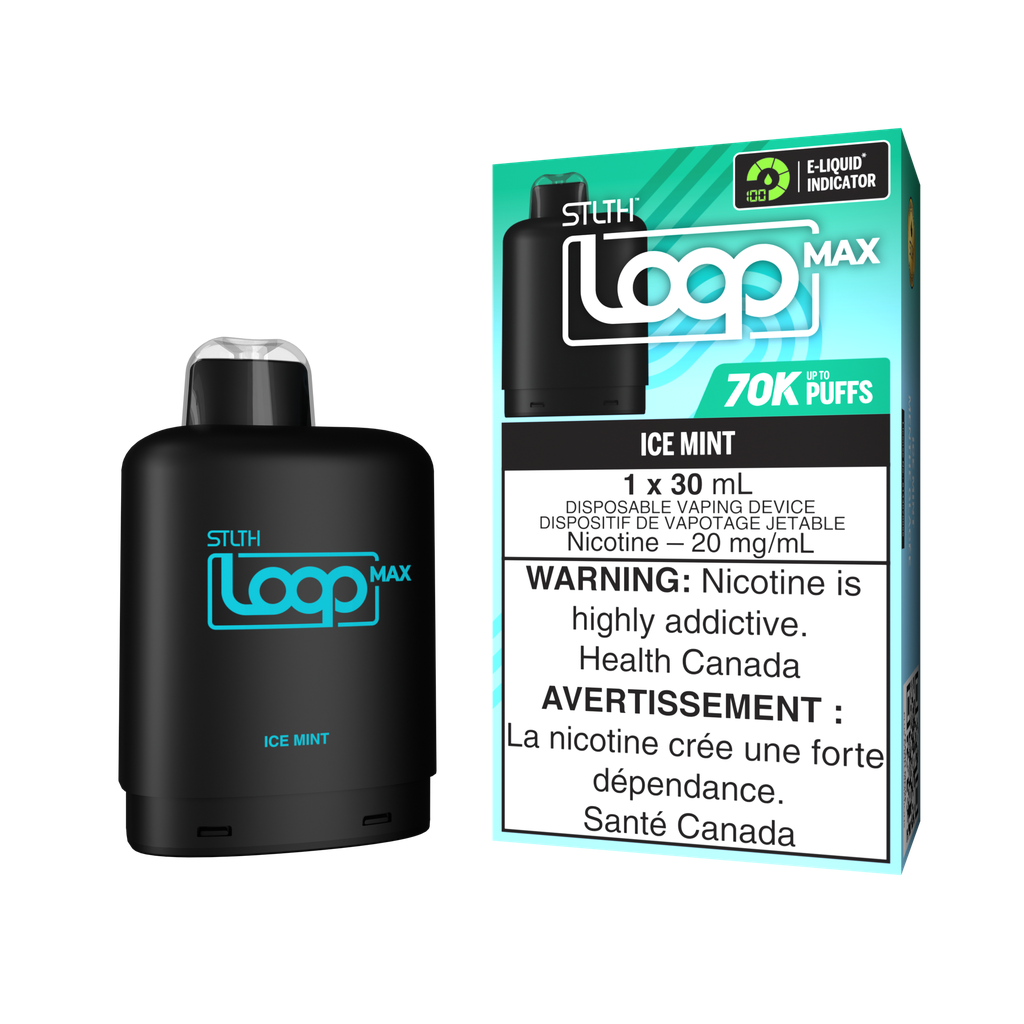 STLTH LOOP MAX POD PEPPERMINT ICE