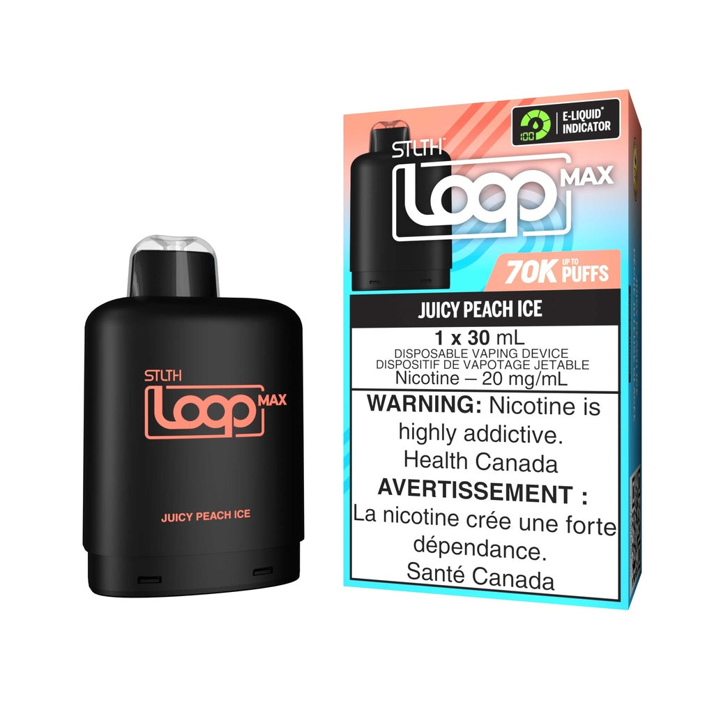 STLTH LOOP MAX POD JUICY PEACH ICE