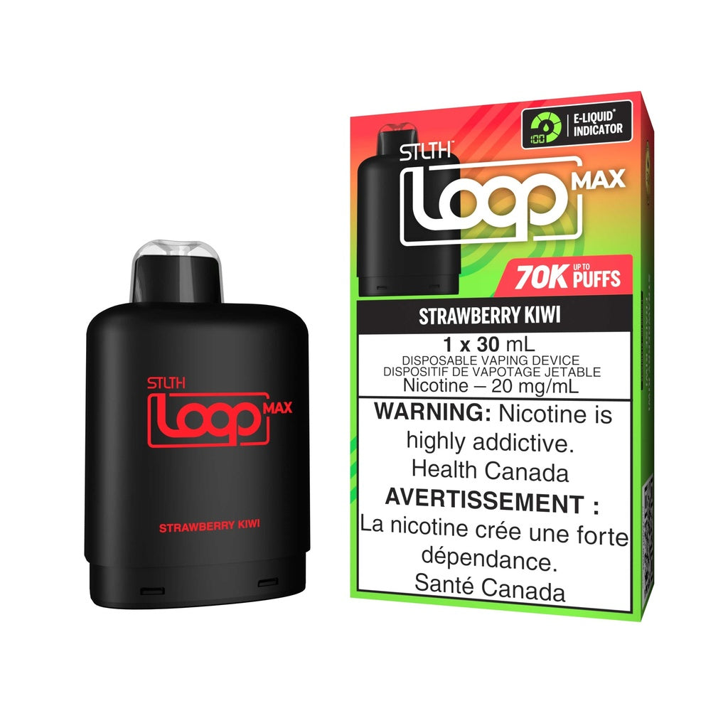 STLTH LOOP MAX POD STRAWBERRY KIWI