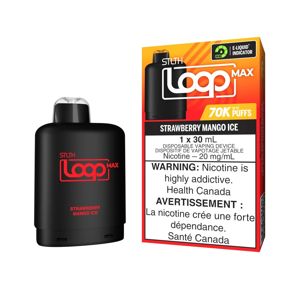 STLTH LOOP MAX POD STRAWBERRY MANGO ICE