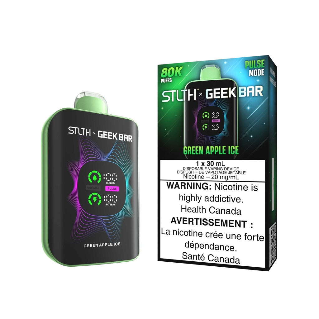 GREEN APPLE ICE - STLTH X GEEKBAR