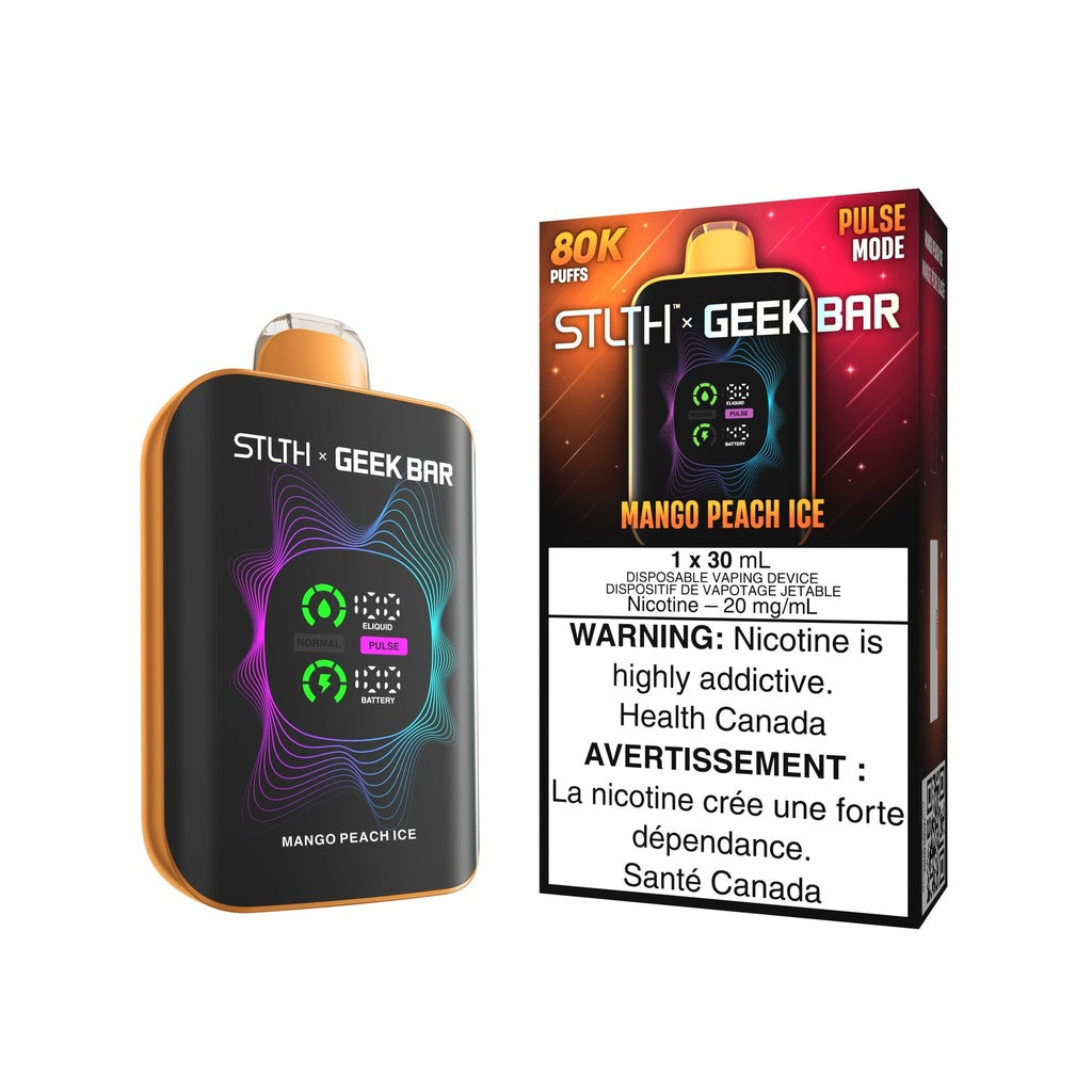 MANGO PEACH ICE - STLTH X GEEKBAR
