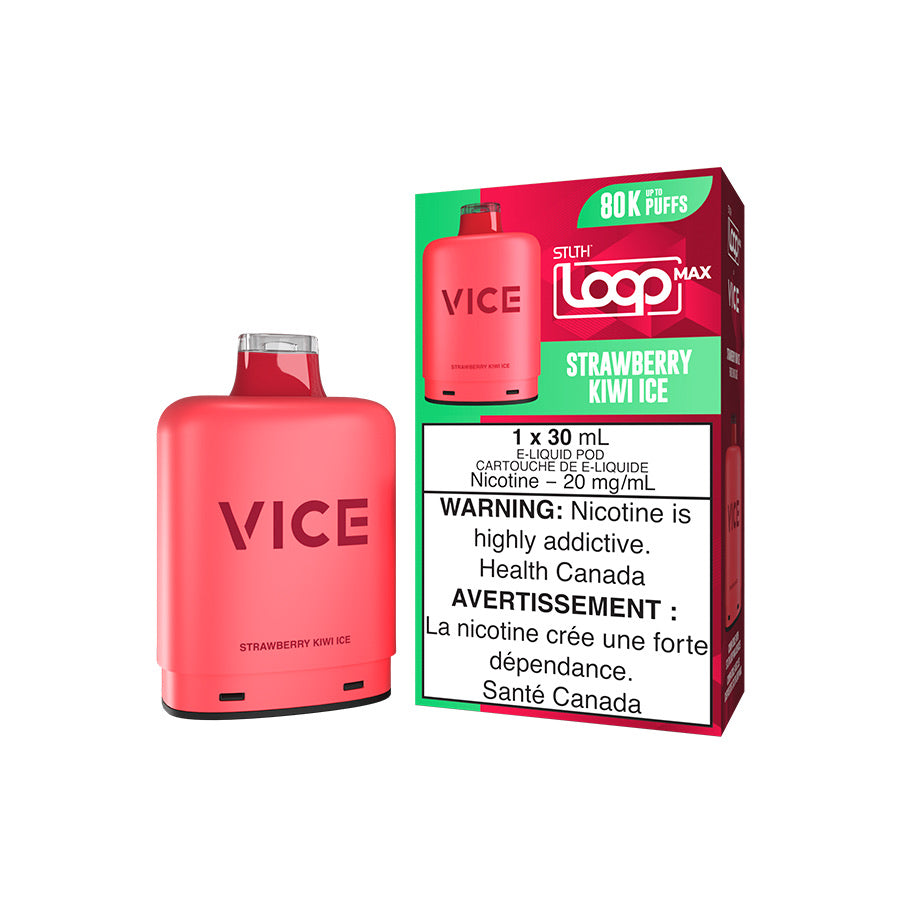 STRAWBERRY KIWI ICE - LOOP MAX X VICE