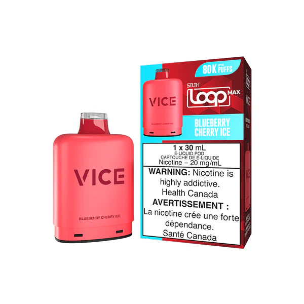 BLUEBERRY CHERRY ICE - LOOP MAX X VICE