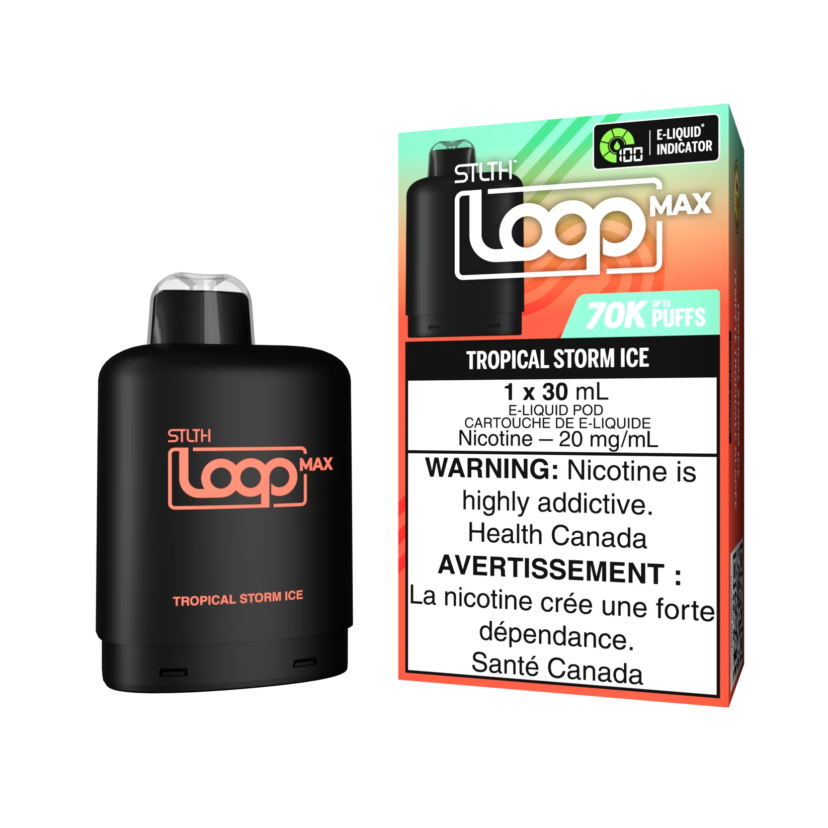 STLTH LOOP MAX POD TROPICAL STORM ICE