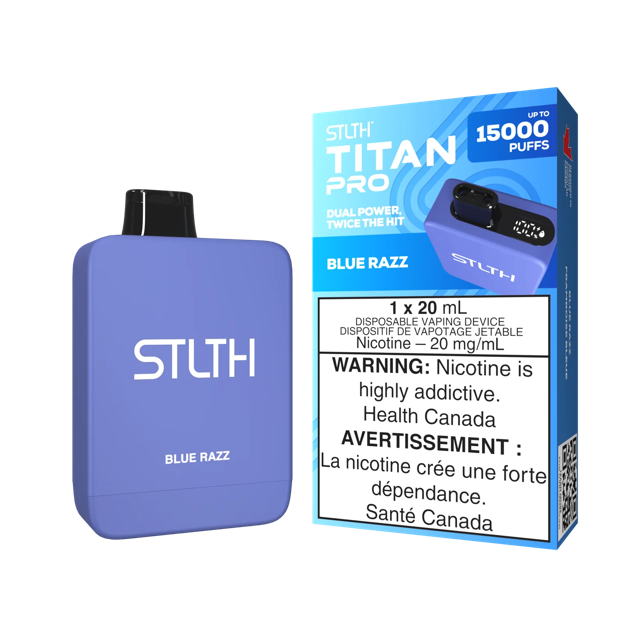 STLTH TITAN PRO BLUE RAZZ