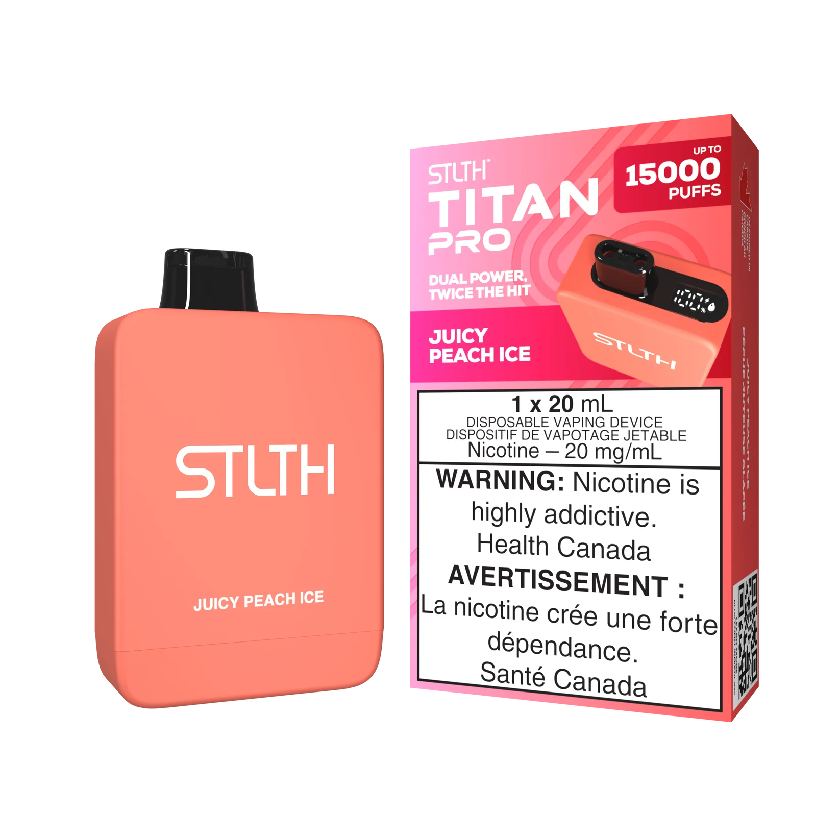 STLTH TITAN PRO RAZZ APPLE ICE
