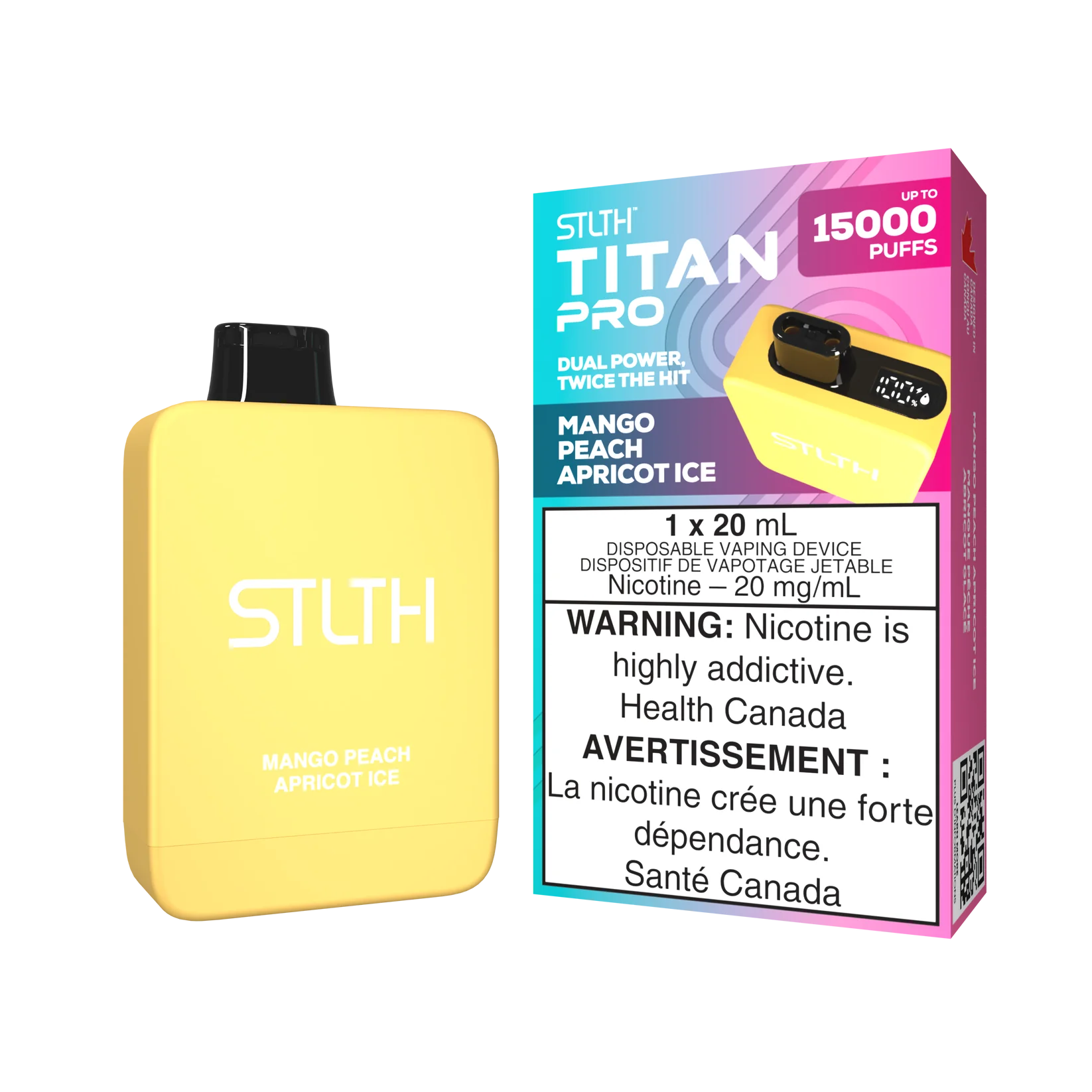 STLTH TITAN PRO MANGO PEACH APRICOT ICE