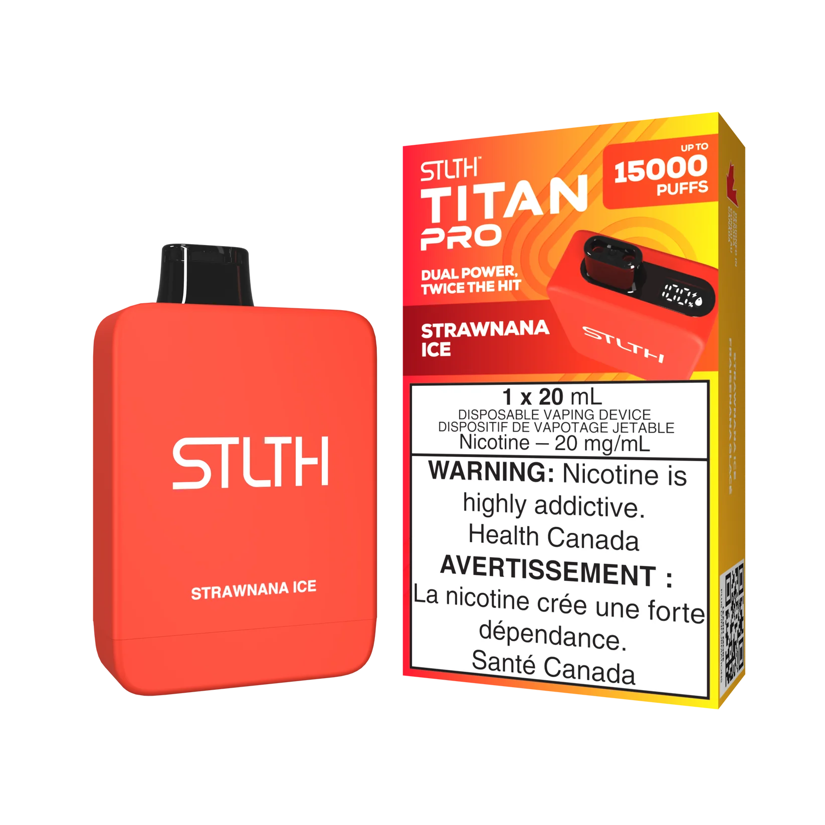 STLTH TITAN PRO PEACH BANANA ICE