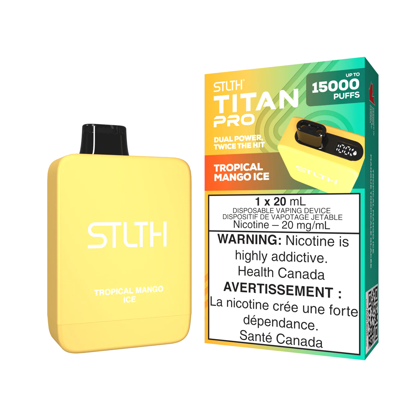 STLTH TITAN PRO TROPICAL MANGO ICE