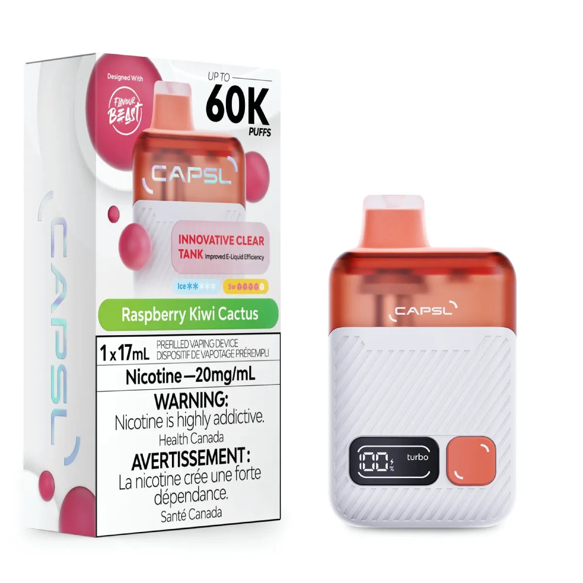 Raspberry Kiwi Cactus - CAPSL